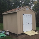 Sussex gable with 7' sidewalls